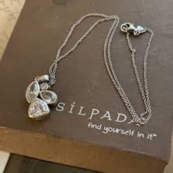 N2726 Retired Silpada FANCY THAT Necklace Silpada necklace - Picture 1 of 2